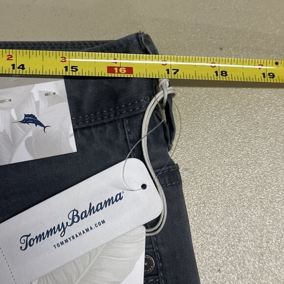 Tommy Bahama Men's 32W x 34L Fog Grey Boracay Five-Pocket Stretch Chino Pant - Picture 8 of 12